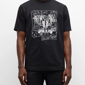 Helmut lang capsule 6 cowboy scribble t shirt mens womens small